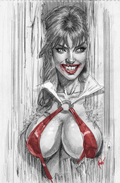 VAMPIRELLA #672 CEDRIC POULAT 616 SHINING Virgin Variant ABC Set LTD 500