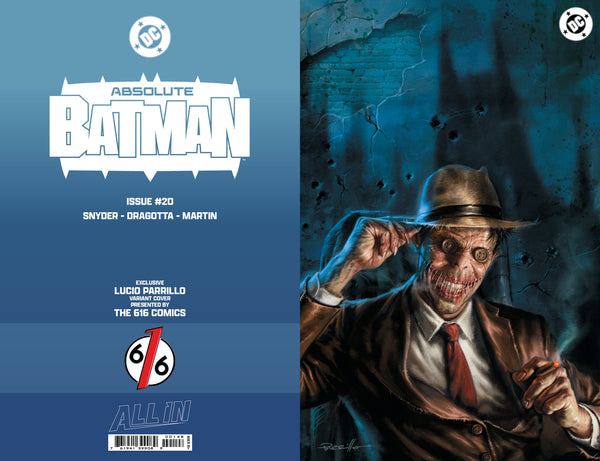 ABSOLUTE BATMAN #20 LUCIO PARRILLO 616 COMICS Virgin FOIL Variant C LTD 1000