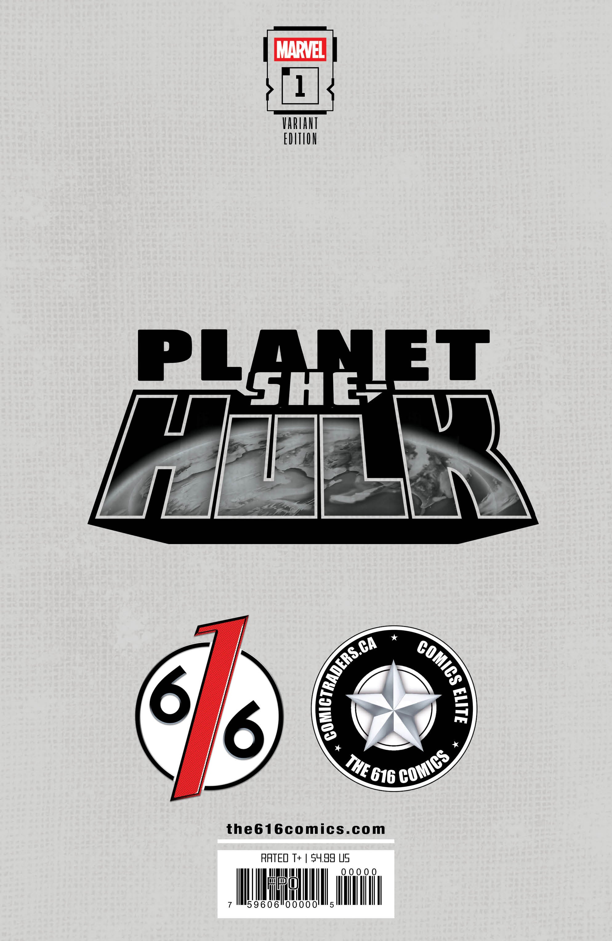 PLANET SHE-HULK #1 ALEXANDER LOZANO 616 COMICS Virgin Variant B