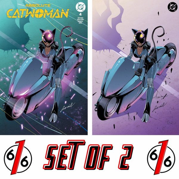 ABSOLUTE CATWOMAN #4 GODTAIL 616 COMICS Trade Dress & Virgin Variant AB Set LTD 1000