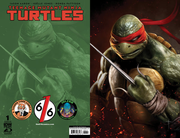 TEENAGE MUTANT NINJA TURTLES 2024 1 JAY FERGUSON Virgin Variant Set LTD 600