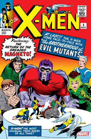 UNCANNY X-MEN #4 FACSIMILE JACK KIRBY Variant
