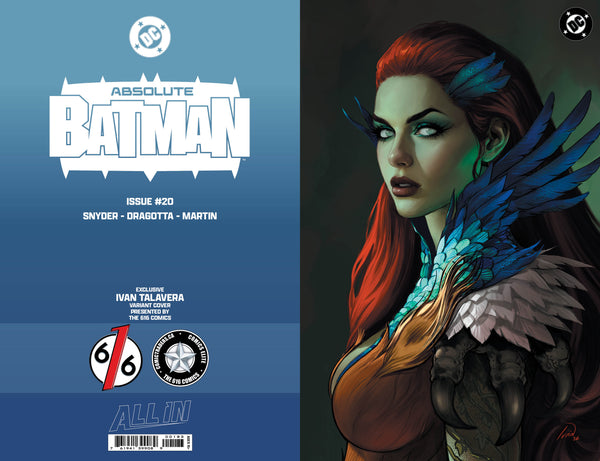 ABSOLUTE BATMAN #20 IVAN TALAVERA 616 COMICS FOIL Variant CD Set LTD 1000