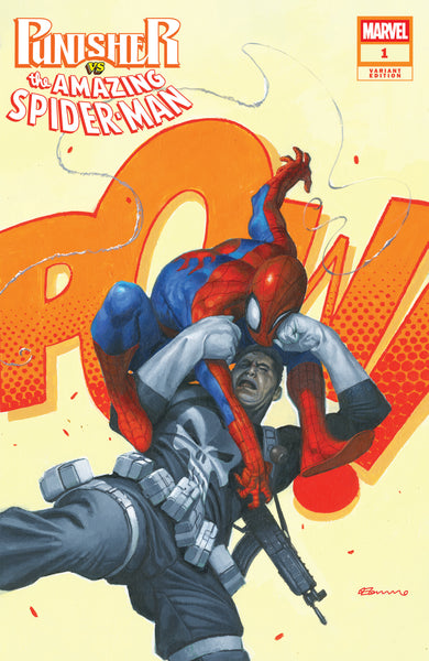 PUNISHER VS SPIDER-MAN #1 FABRIZIO DE TOMMASO 616 COMICS Trade Dress & Virgin Variant ABC Set LTD 1000