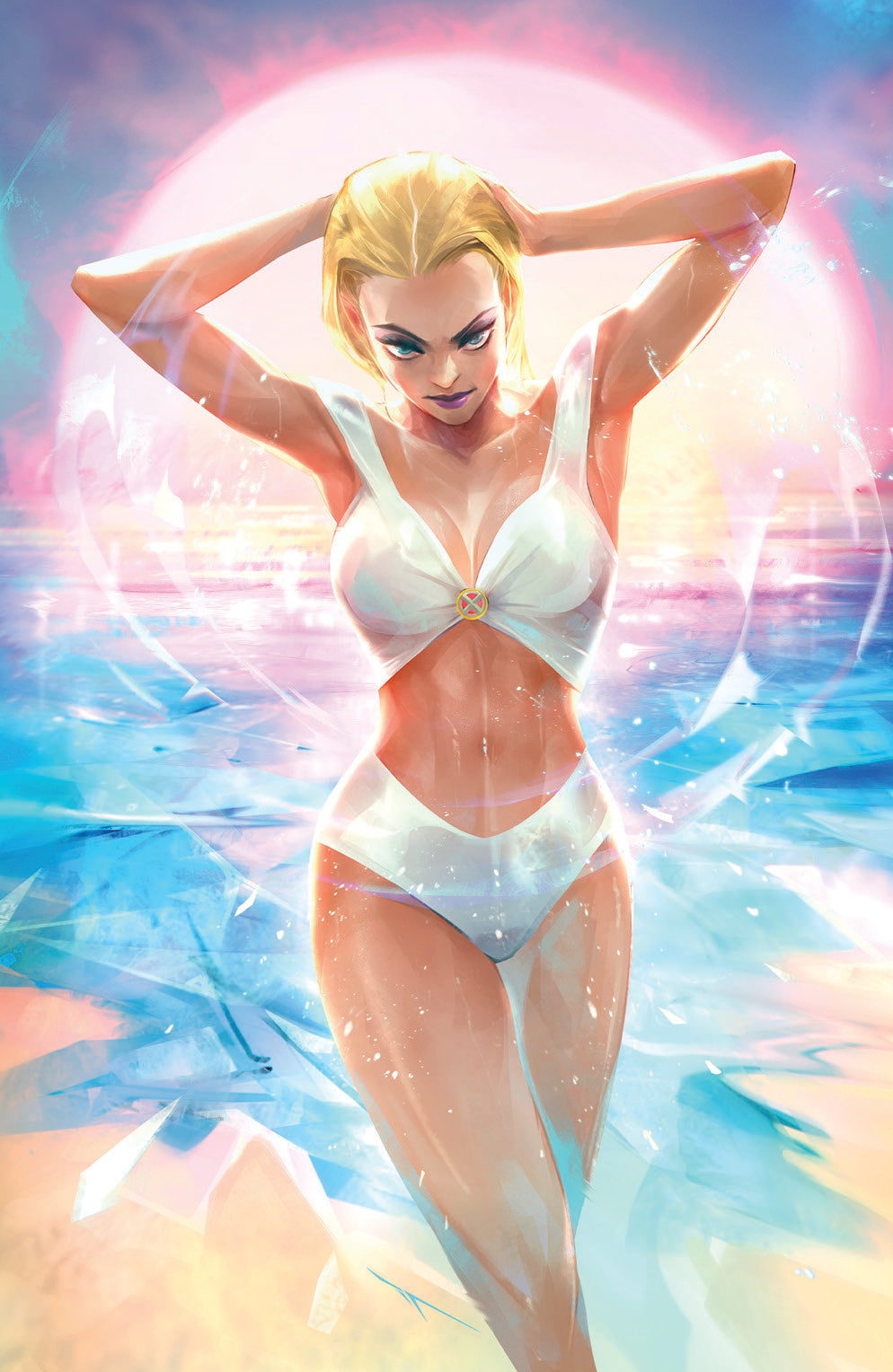 MARVEL SWIMSUIT SPECIAL #1 IVAN TAO 616 COMICS Virgin Variant LTD 1000