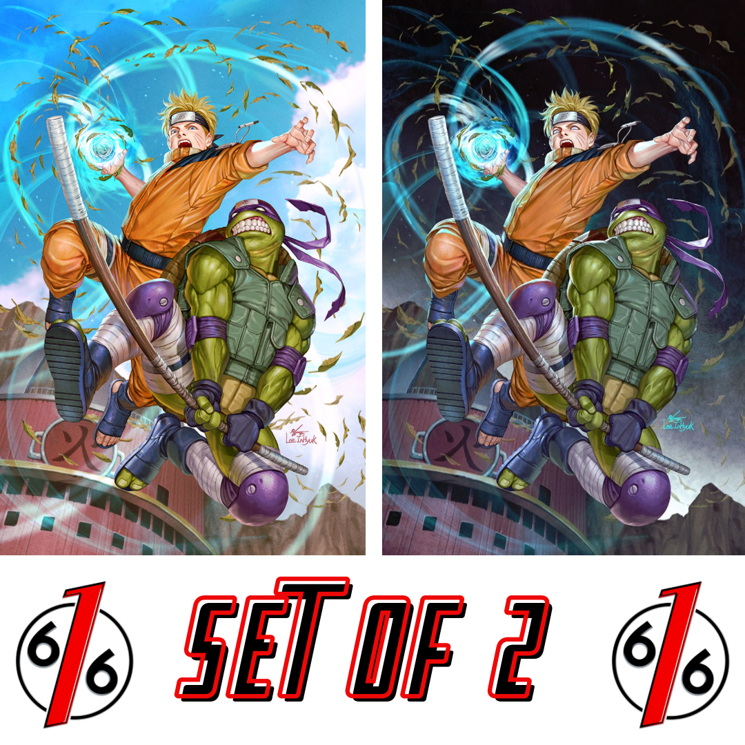 TEENAGE MUTANT NINJA TURTLES X NARUTO 2 INHYUK LEE 616 Day