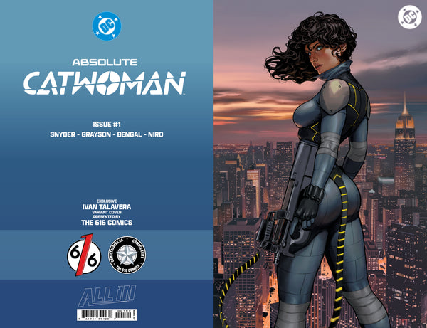 ABSOLUTE CATWOMAN #1 IVAN TALAVERA 616 COMICS Virgin FOIL Variant CD Set LTD 1000