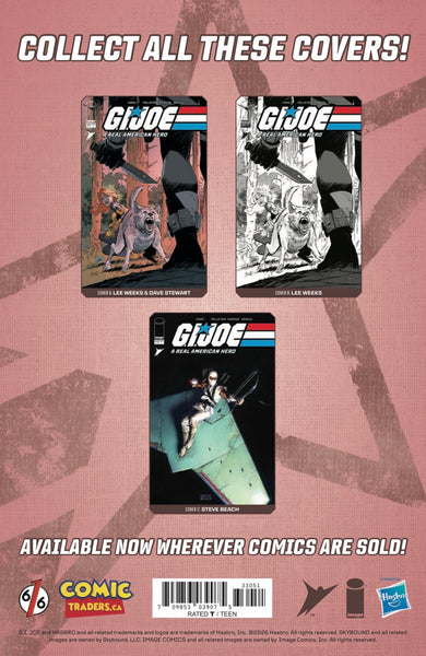 GI JOE REAL AMERICAN HERO #330 DRAX GAL 616 COMICS Virgin & FOIL Variant AB Set LTD 750