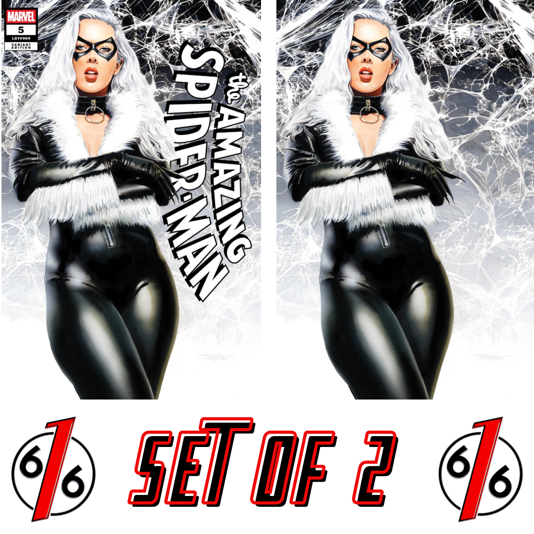 AMAZING SPIDER-MAN #5 MIKE MAYHEW 616 Trade Dress & Virgin Variant Set LTD 1000