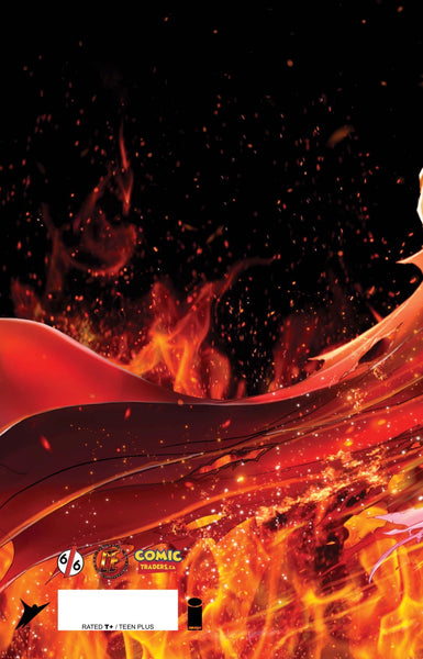 SIGNED - INVINCIBLE FOIL EDITION #1 REPRINT JAMIE TYNDALL 616 COMICS Glossy Foil Wraparound Variant LTD 1500 COA