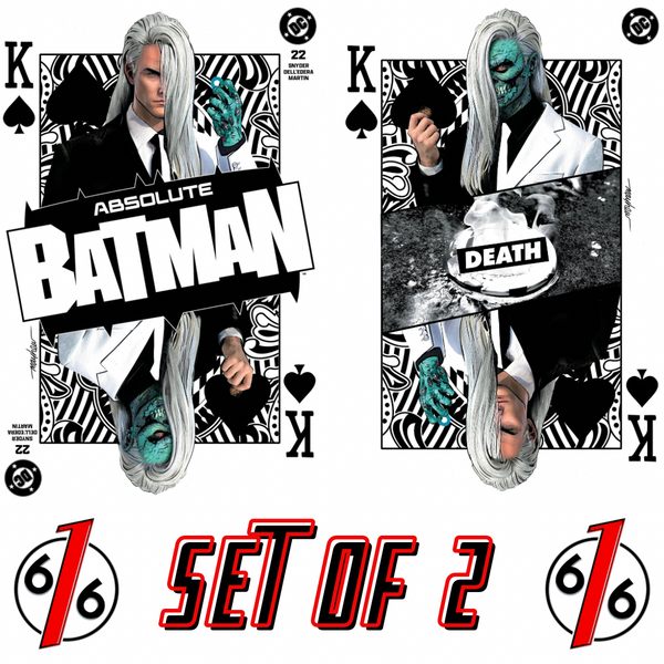ABSOLUTE BATMAN #22 MIKE MAYHEW 616 COMICS Trade Dress & Virgin Variant AB Set LTD 1000