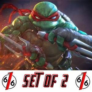 TEENAGE MUTANT NINJA TURTLES #10 TIAGO DA SILVA 616 Virgin Connecting Variant Set LTD 600