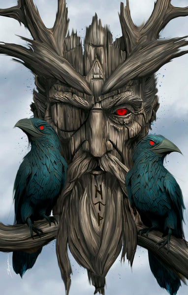ODIN #1 SHELDON BUECKERT Virgin Card Stock Variant AB Set LTD 500
