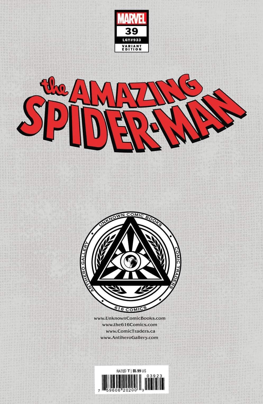 アメコミ LV426 AMAZING SPIDER-MAN #47 VF/NM 2024 LGY #941 COMBINE SHIPPING BX110