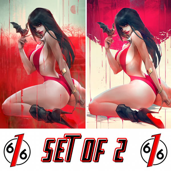 VAMPIRELLA #5 IVAN TAO 616 COMICS Virgin Variant Set LTD 500