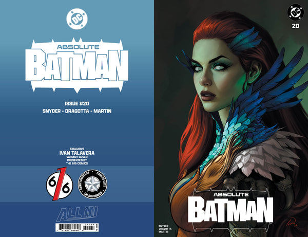 ABSOLUTE BATMAN #20 IVAN TALAVERA 616 COMICS Trade Dress Variant A LTD 3000
