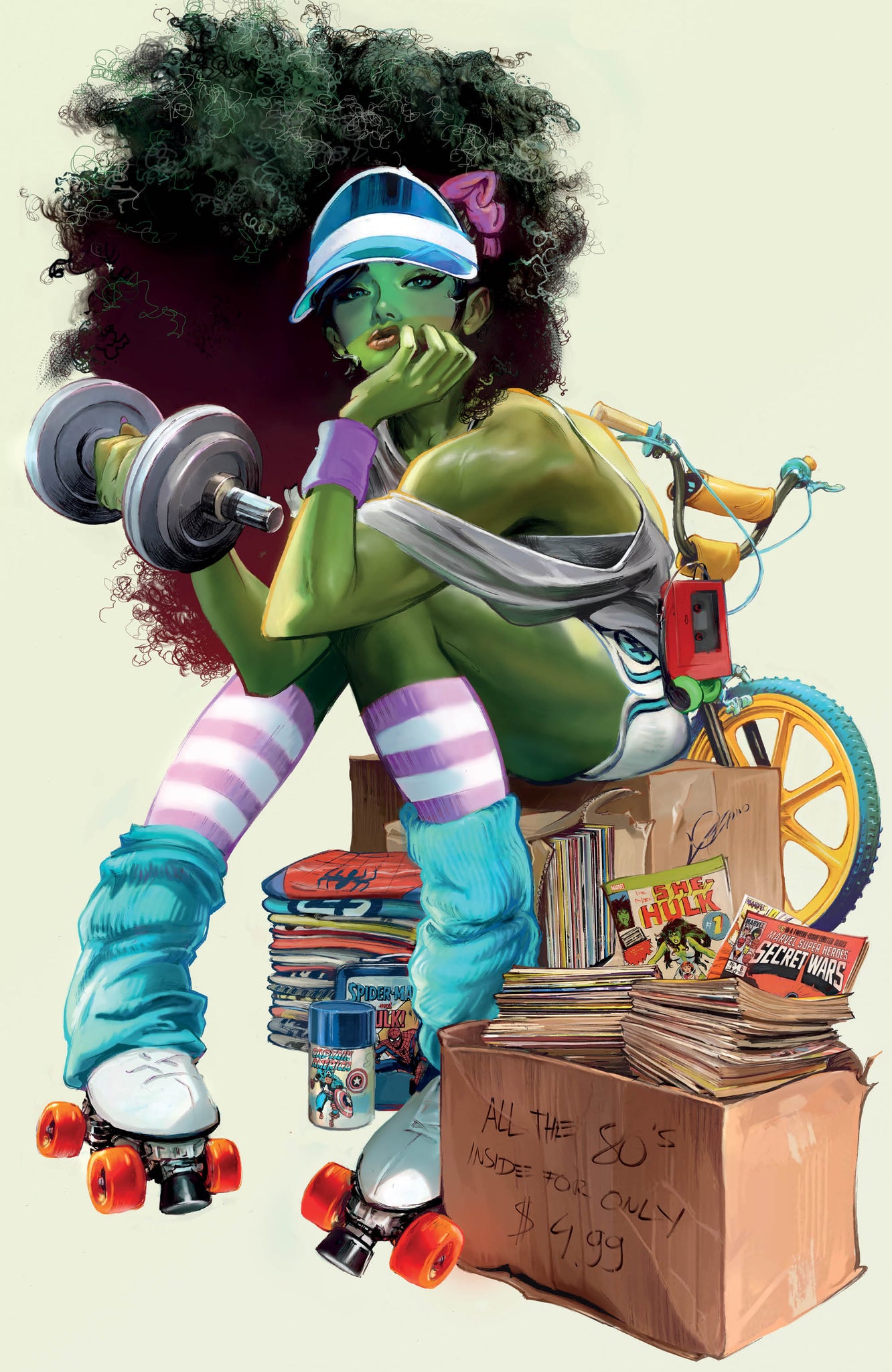 PLANET SHE-HULK #1 ALEXANDER LOZANO 616 COMICS Virgin Variant B LTD 1000