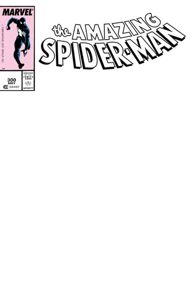 AMAZING SPIDER-MAN #300 FACSIMILE SET BLANK Variant + Todd