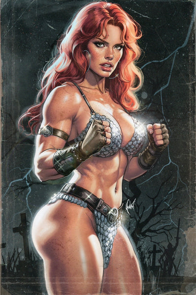 RED SONJA SHE DEVIL WITH A SWORD #1 CEDRIC POULAT 616 COMICS Virgin Variant C LTD 500