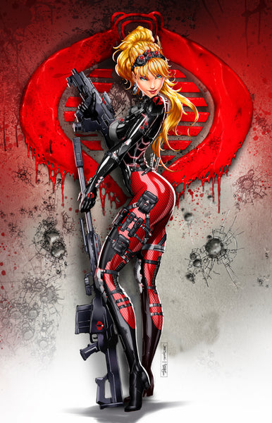 GI JOE #12 JAMIE TYNDALL 616 COMICS Chameleon Virgin & FOIL Variant Set LTD 750