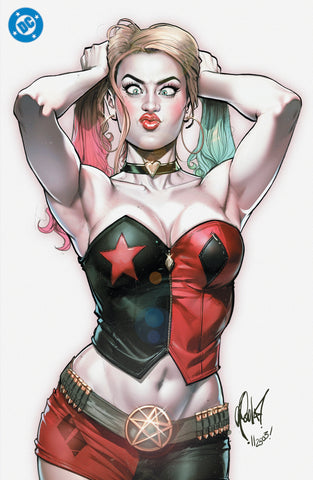 HARLEY QUINN #51 CEDRIC POULAT 616 Virgin FOIL Variant C LTD 1000