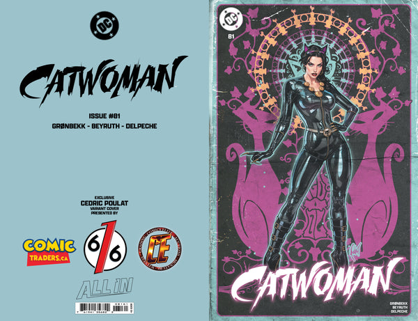CATWOMAN #81 CEDRIC POULAT 616 Comics Trade Dress Variant A LTD 3000