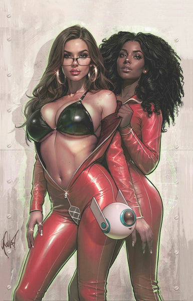MONEY SHOT THE F*CKOFFS #1 CEDRIC POULAT 616 COMICS FOIL Virgin Variant C LTD 500