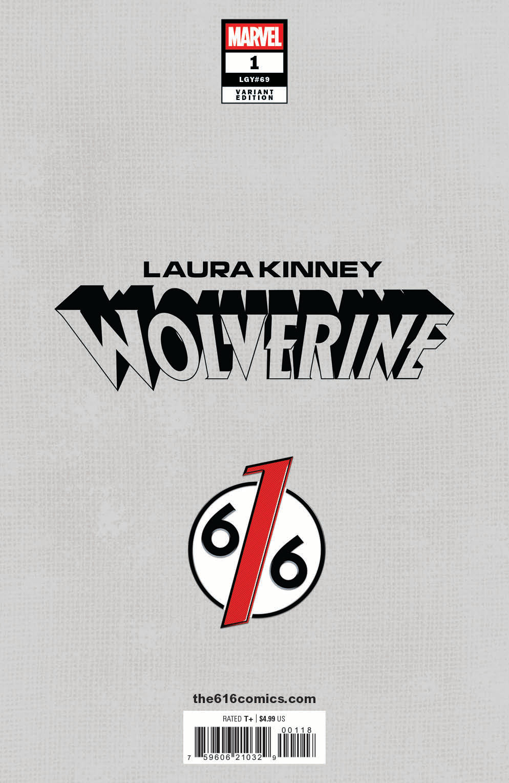 **「RT-9781058226」** LAURA KINNEY WOLVERINE #1 LOBOS 616 Comics Virgin Variant B LTD