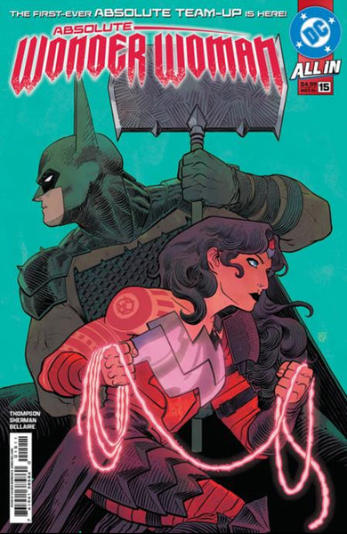 ABSOLUTE WONDER WOMAN #15 TYLER KIRKHAM 616 & SHERMAN Variant Set LTD 3000