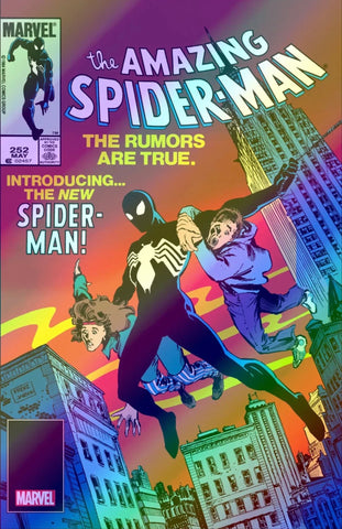 AMAZING SPIDER-MAN #252 FACSIMILE FOIL RON FRENZ Variant