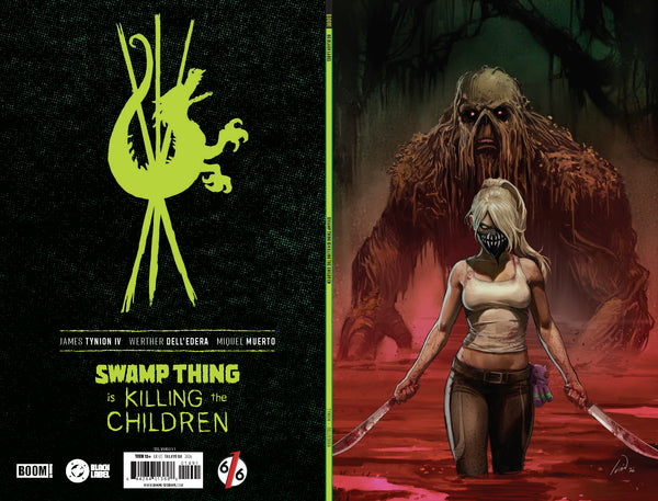 SWAMP THING IS KILLING THE CHILDREN #1 IVAN TALAVERA 616 COMICS Trade Dress & Virgin & FOIL Virgin Variant ABC Set LTD 750