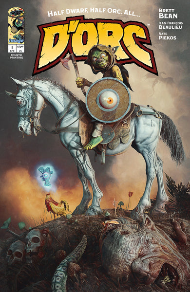 DORC #1 FOURTH PRINT BJORN BARENDS 616 COMICS Trade Dress Variant A LTD 500