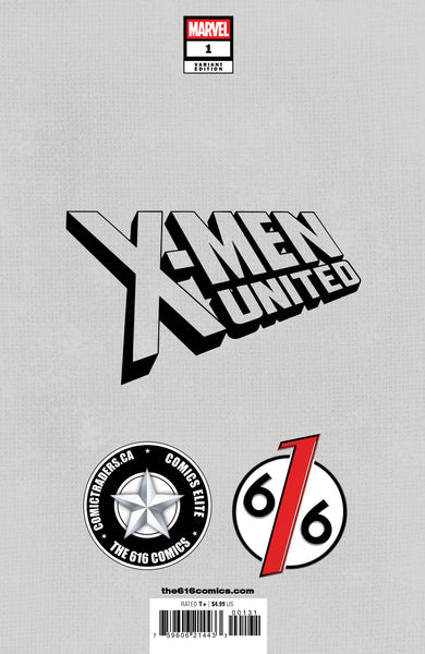 X-MEN UNITED #1 GODTAIL 616 Trade Dress & Virgin Variant ABC Set LTD 1000