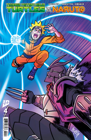 TEENAGE MUTANT NINJA TURTLES X NARUTO 4 FELIPE SMITH 1:25 Ratio Variant