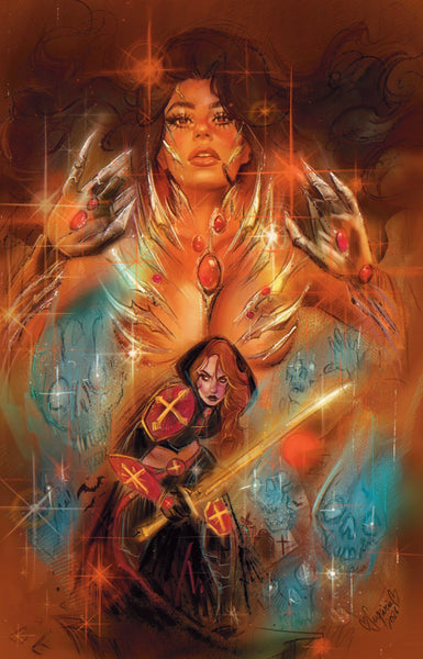 WITCHBLADE SAMHAIN SPECIAL #1 SUSPIRIA 616 COMICS Virgin & FOIL Variant AB Set LTD 500