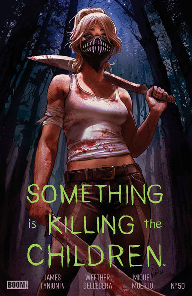 SOMETHING IS KILLING THE CHILDREN #50 IVAN TALAVERA 616 COMICS Trade Dress & Virgin Glow In Dark Variant AB Set LTD 500