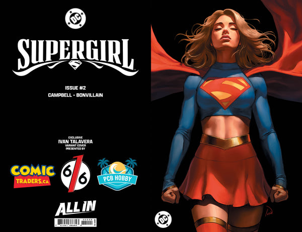 SUPERGIRL #2 IVAN TALAVERA 616 Comics Virgin Variant B LTD 1500