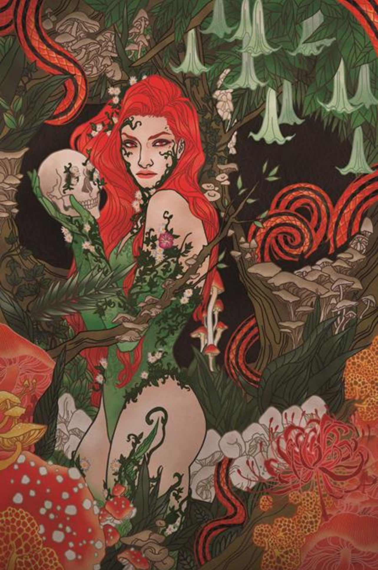 POISON IVY #33 CATHY KWAN 1:25 Card Stock Ratio Variant Cvr D