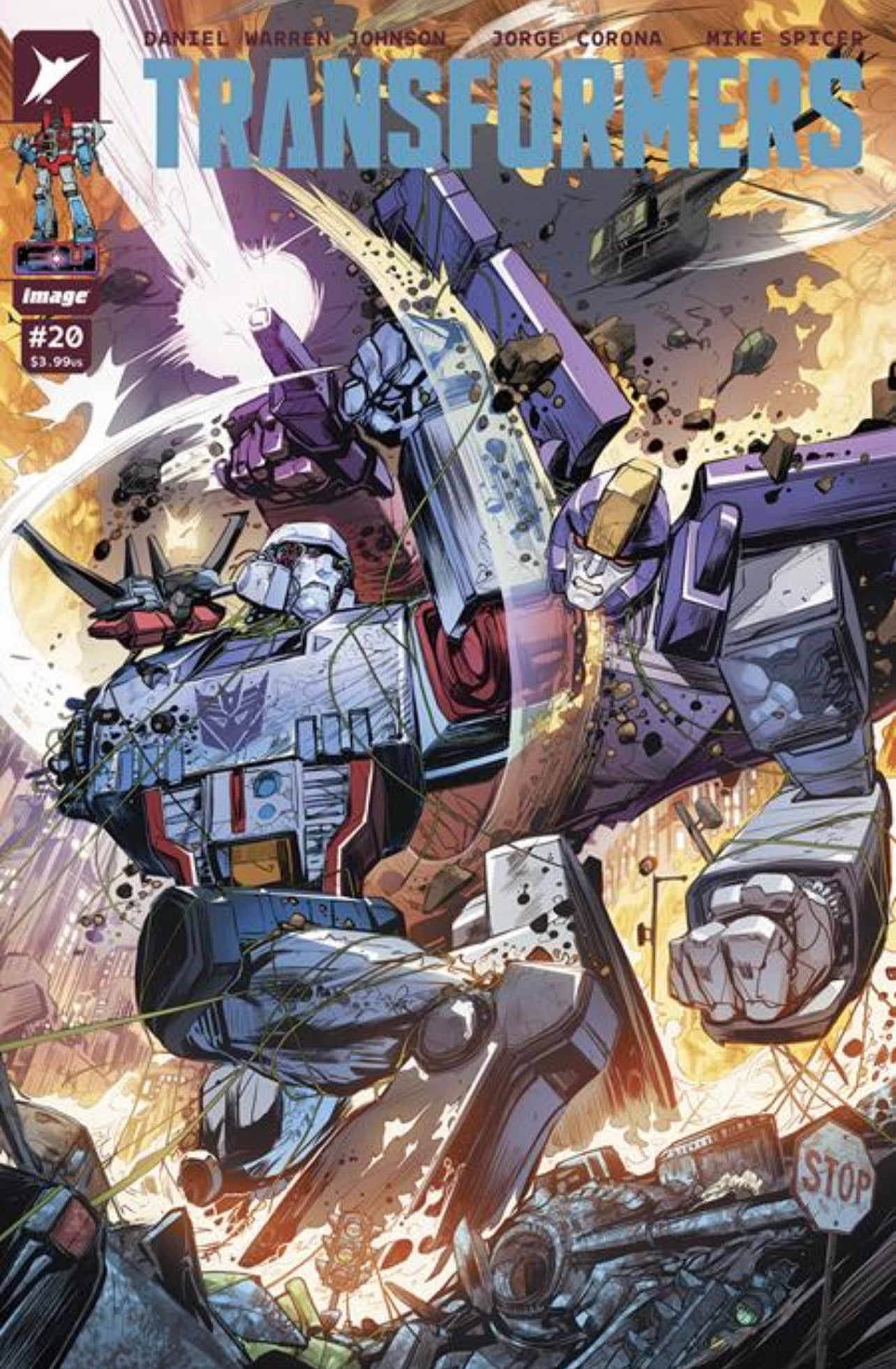 TRANSFORMERS #20 HOWARD PORTER & FAJARDO 1:25 Ratio Variant Cvr D