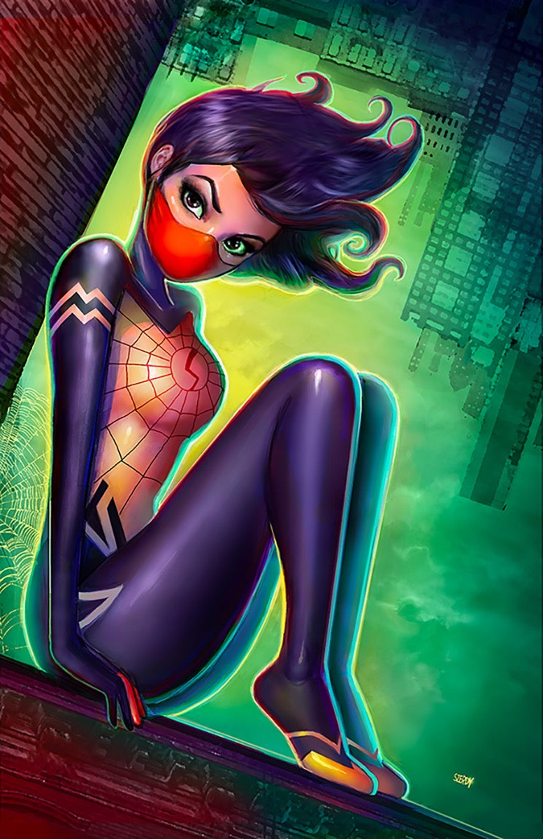 EDGE OF SPIDER-VERSE #1 NATHAN SZERDY SILK Virgin Variant