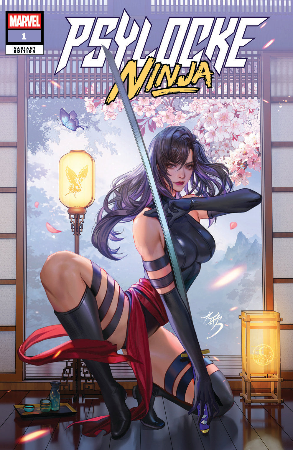 PSYLOCKE NINJA #1 FANYANG 616 Trade Dress Variant A LTD 3000