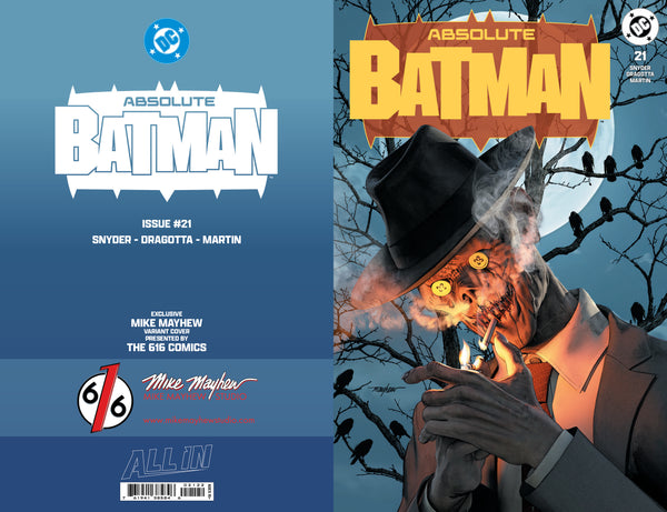 ABSOLUTE BATMAN #21 MIKE MAYHEW 616 COMICS Variant ABC Set LTD 1000
