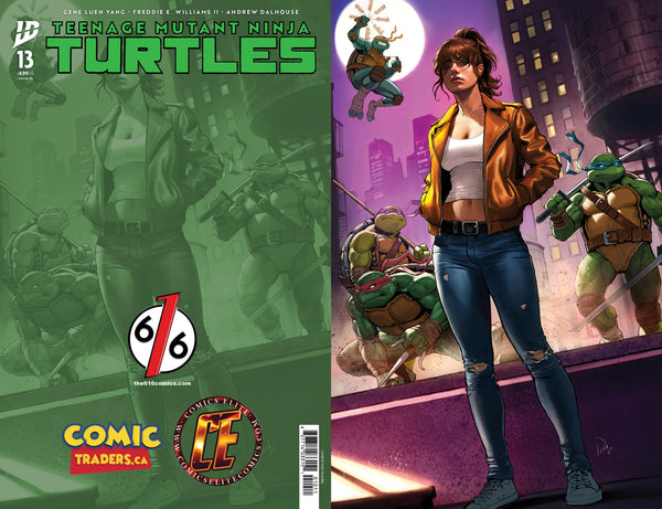 TEENAGE MUTANT NINJA TURTLES #13 IVAN TALAVERA 616 Virgin Variant AB Set LTD 600