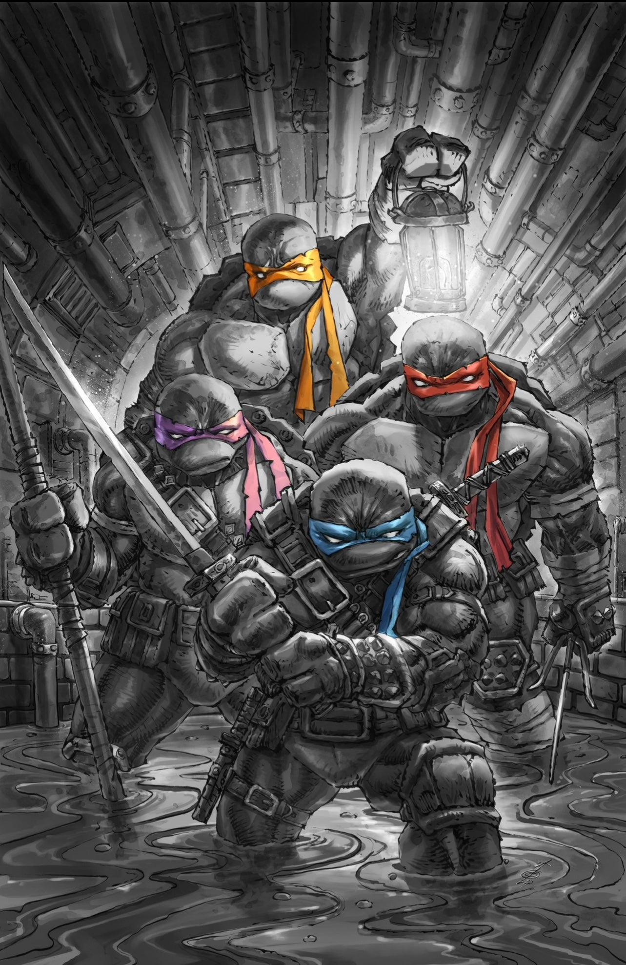 TEENAGE MUTANT NINJA TURTLES 2024 #1 ALAN QUAH Virgin Variant AB