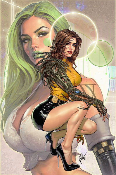 WITCHBLADE #20 CEDRIC POULAT 616 COMICS Virgin Variant B LTD 500