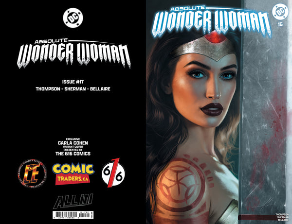 ABSOLUTE WONDER WOMAN #17 CARLA COHEN 616 COMICS Trade Dress Variant A LTD 3000