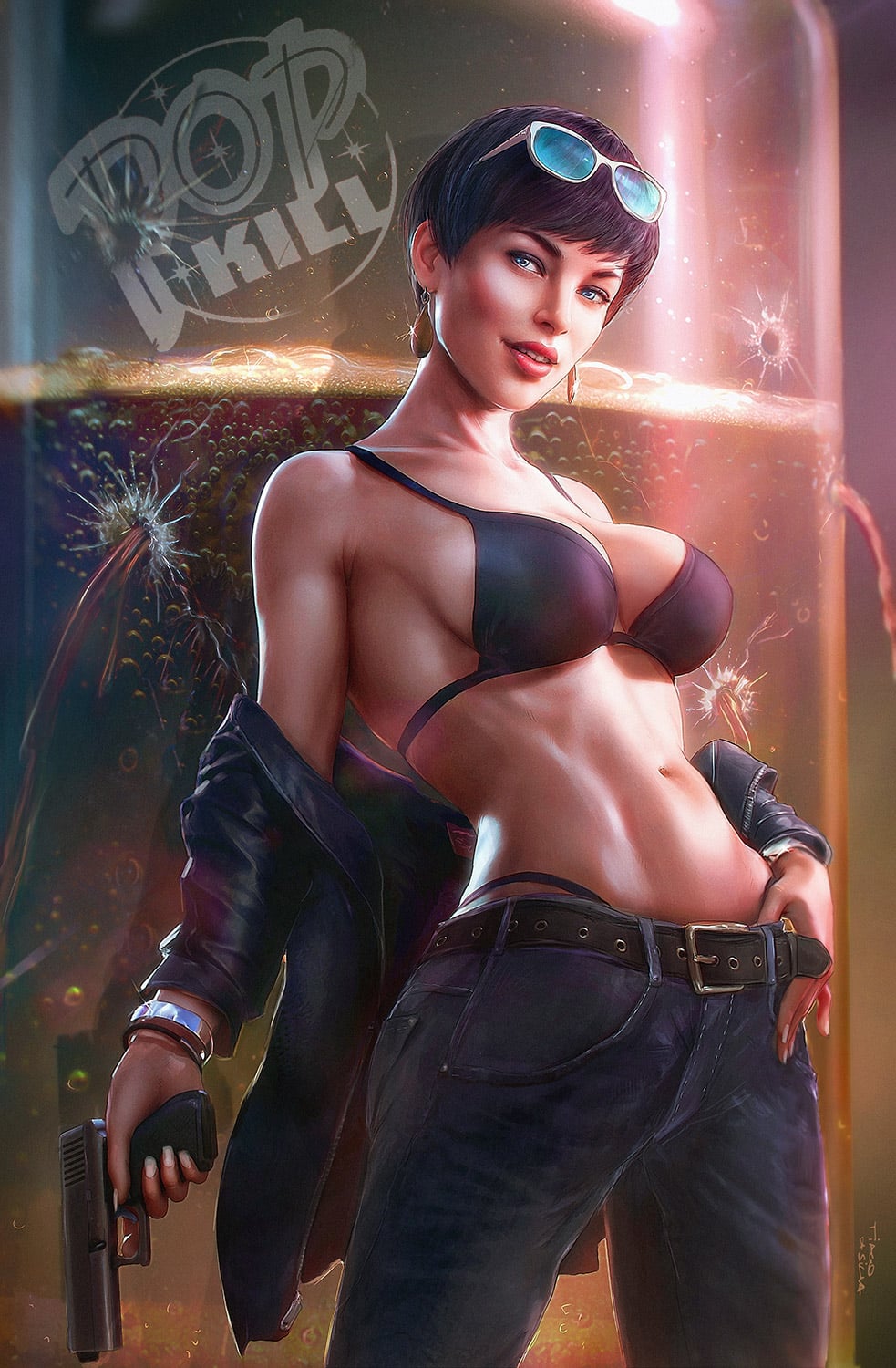 POP KILL #1 TIAGO DA SILVA 616 Comics Virgin Variant A LTD 400