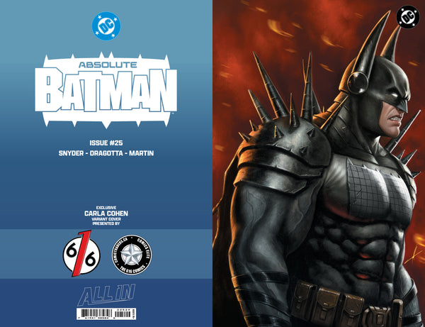 ABSOLUTE BATMAN #25 CARLA COHEN 616 COMICS Virgin Variant B LTD 1000