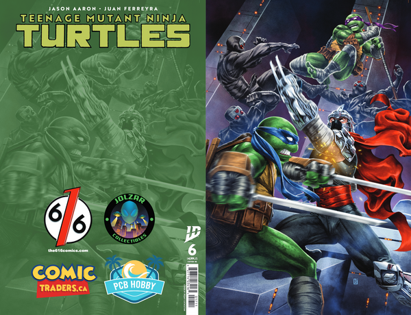 TEENAGE MUTANT NINJA TURTLES 6 PEEJAY CATACUTAN 616 Virgin Connecting Variant A LTD 600