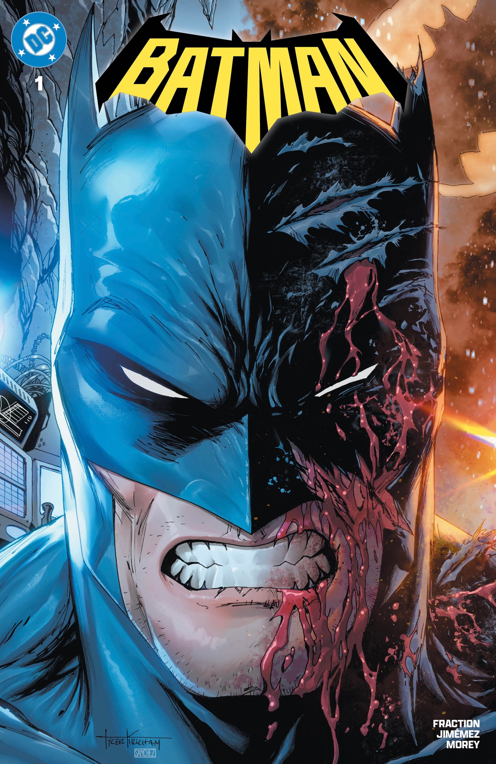 BATMAN #1 TYLER KIRKHAM 616 Trade Dress Variant A LTD 3000